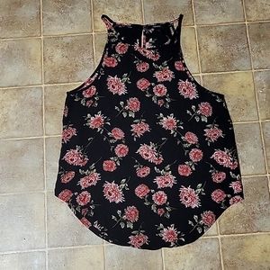 Forever 21 Flowy Floral Tank, Size M